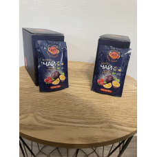 Концентрат напою безалкогольного «чай малина з маракуєю» Meal time 12шт*50г