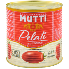 Томати Mutti Pelati очищені в томатному соку 2500г
