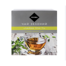 Чай Rioba China Green Tea зелений байховий дрібний 50*1.5г